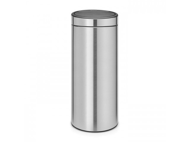 Мусорный бак Touch Bin New 30 л стальной матовый Brabantia