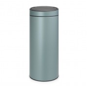 Мусорный бак Touch Bin New 30 л Мятный металлик Brabantia