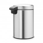 Мусорный бак newIcon настенный 3л стальной полированный Brabantia