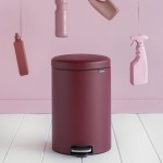Мусорный бак newicon 12 л Минерально-бордовый Brabantia Мусорный бак newicon 12 л Минерально-бордовый Brabantia