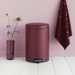 Мусорный бак newicon 12 л Минерально-бордовый Brabantia Мусорный бак newicon 12 л Минерально-бордовый Brabantia