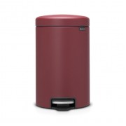 Мусорный бак newicon 12 л Минерально-бордовый Brabantia