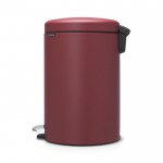 Мусорный бак newicon 20 л Минерально-бордовый Brabantia
