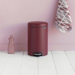 Мусорный бак newicon 20 л Минерально-бордовый Brabantia