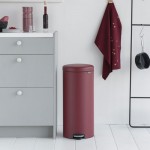 Мусорный бак newicon 30 л Минерально-бордовый Brabantia Мусорный бак newicon 30 л Минерально-бордовый Brabantia