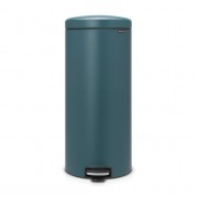 Мусорный бак Brabantia с педалью newIcon 30л Лазурно-серый
