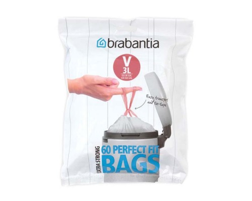 Пакет пластиковый Brabantia V 3л 60шт