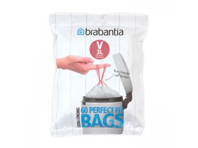 Пакет пластиковый Brabantia V 3л 60шт