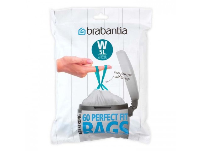 Пакет пластиковый Brabantia W 5л 60шт