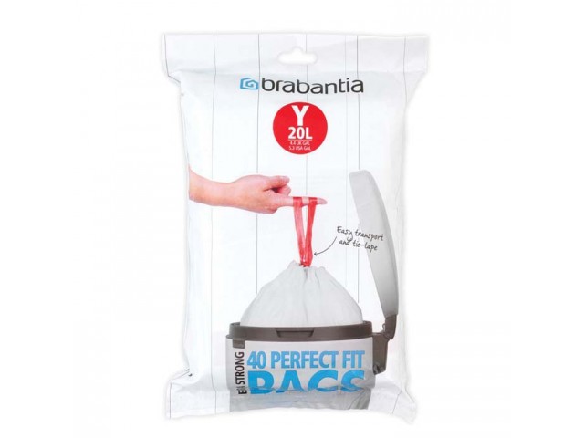 Пакет пластиковый Brabantia Y 20л 40шт