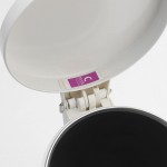 Ведро для мусора с педалью Brabantia 12л белый