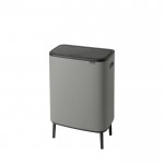 Мусорный бак Touch Bin Bo HI 60 л Brabantia минерально-серый