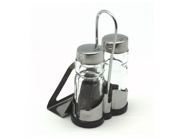 Набор для соли и перца Hans & Gretchen на подставке