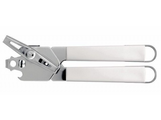Консервный нож с открывалкой Essential Brabantia белый, металлическая ручка