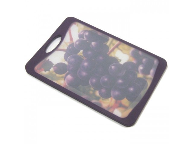 Кухонная доска Microban FLUTTO 37*25см Фиолетовый виноград