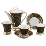 Сервиз чайный Rudolf Kampf Византия 2244 на 6 персон 15 предметов в подарочном коробе