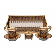 Подарочный набор чайный Тет-а-тет Rudolf Kampf Национальные Традиции 2075 на 2 персоны в подарочном коробе 0,1 л