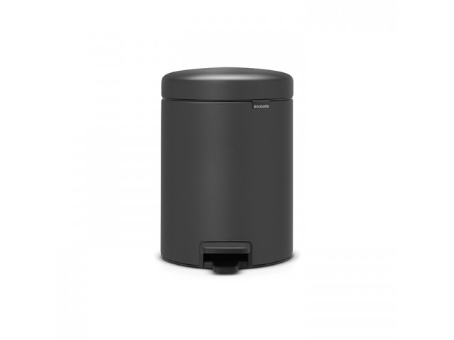 Мусорный бак с педалью newIcon 5 л Brabantia минерально-графитовый