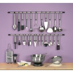 Настенный держатель рейлинг с 12 крючками Profile Brabantia