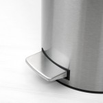 Мусорный бак Brabantia 12л Классический, Серый металлик