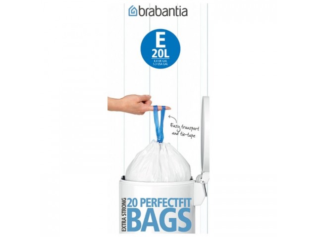Пакет пластиковый Brabantia 20л 20шт