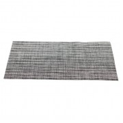 Подставка под горячее Hans & Gretchen полимер 30х40см серый меланж полосы