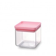 Прямоугольный контейнер Brabantia 0,7л розовый