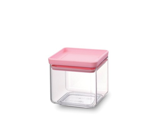 Прямоугольный контейнер Brabantia 0,7л розовый