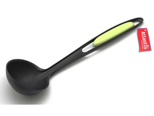 Ложка разливательная Atlantis желтая