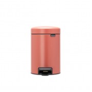 Мусорный бак с педалью newIcon 3 л Brabantia терракотовый