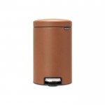 Мусорный бак с педалью newIcon 12 л Brabantia минеральная корица Мусорный бак с педалью newIcon 12 л Brabantia минеральная корица
