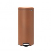 Мусорный бак с педалью newIcon 30 л Brabantia минеральная корица