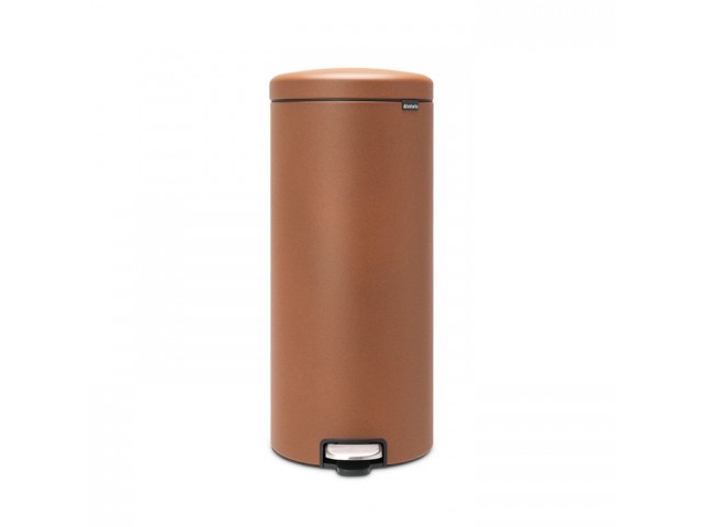 Мусорный бак с педалью newIcon 30 л Brabantia минеральная корица