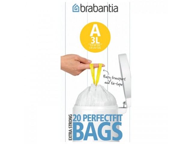 Пакет пластиковый Brabantia 3л 20шт