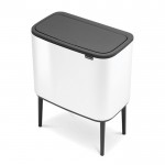 Мусорный бак Touch Bin Bo 3 х 11 л Белый Brabantia