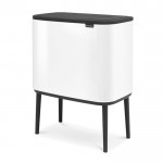 Мусорный бак Brabantia BO TOUCH BIN 11+23л Белый