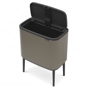 Мусорный бак Brabantia BO TOUCH BIN 36л Платиновый
