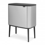 Мусорный бак Brabantia BO TOUCH BIN 36л стальной матовый Fingerprint Proof Мусорный бак Brabantia BO TOUCH BIN 36л стальной матовый Fingerprint Proof