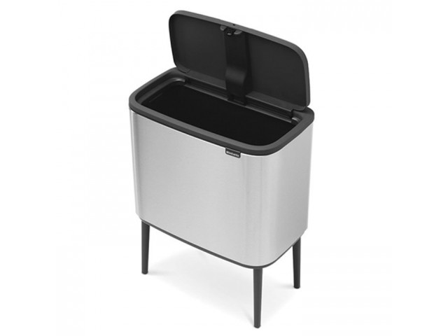 Мусорный бак Brabantia BO TOUCH BIN 36л стальной матовый Fingerprint Proof Мусорный бак Brabantia BO TOUCH BIN 36л стальной матовый Fingerprint Proof
