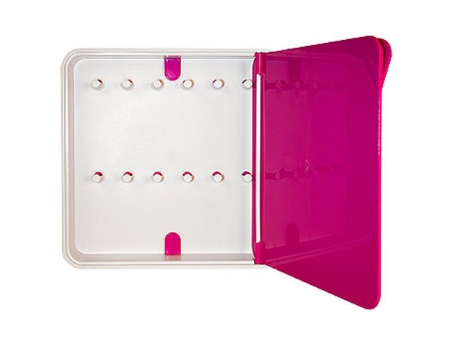 Ящик для ключей BYLINE полированный розовый