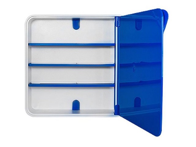 Ящик для лекарств BYLINE полированный синий