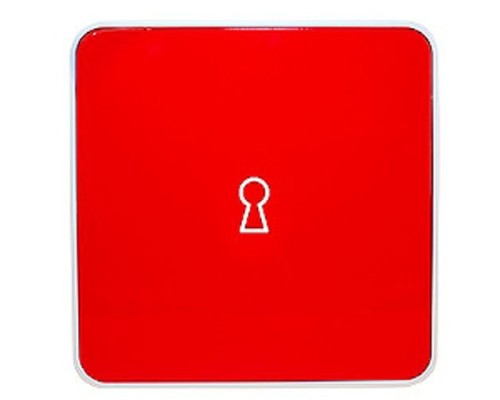 Ящик для ключей BYLINE матовый красный