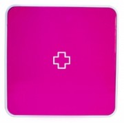 Ящик для лекарств BYLINE матовый розовый