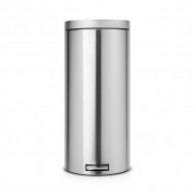 Мусорный бак Pedal bin Brabantia с педалью 30л Матовый стальной