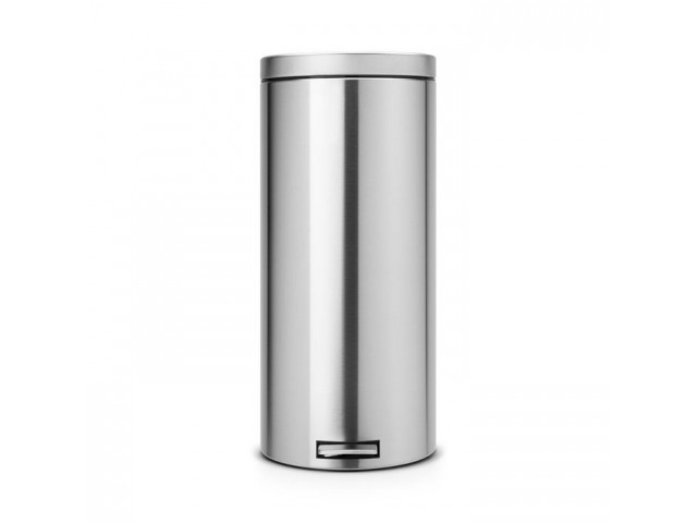 Мусорный бак Pedal bin Brabantia с педалью 30л Матовый стальной