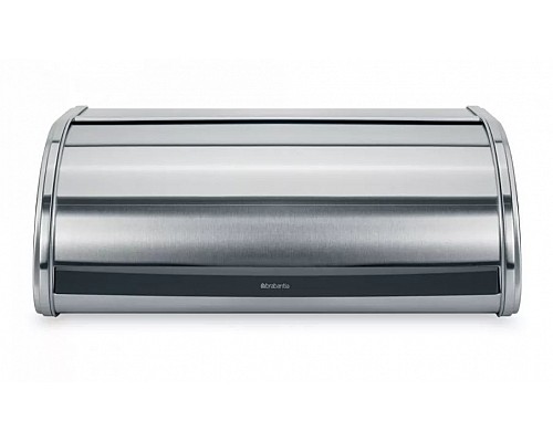 Хлебница со сдвигающейся крышкой Brabantia стальной матовый