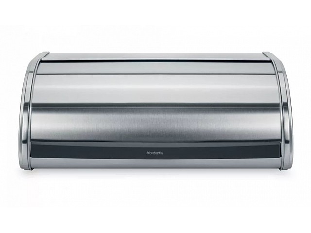 Хлебница со сдвигающейся крышкой Brabantia стальной матовый
