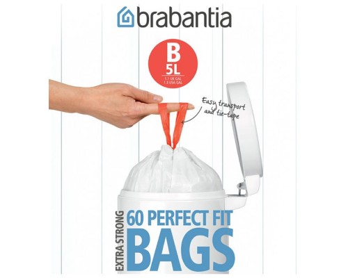Пакет пластиковый Brabantia 5л 60шт