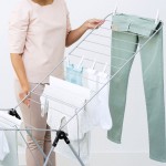 Сушилка для белья напольная 20 м навески Серый металлик Brabantia Сушилка для белья напольная 20 м навески Серый металлик Brabantia