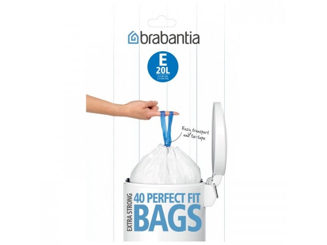 Пакет пластиковый Brabantia 20 л 40 штук